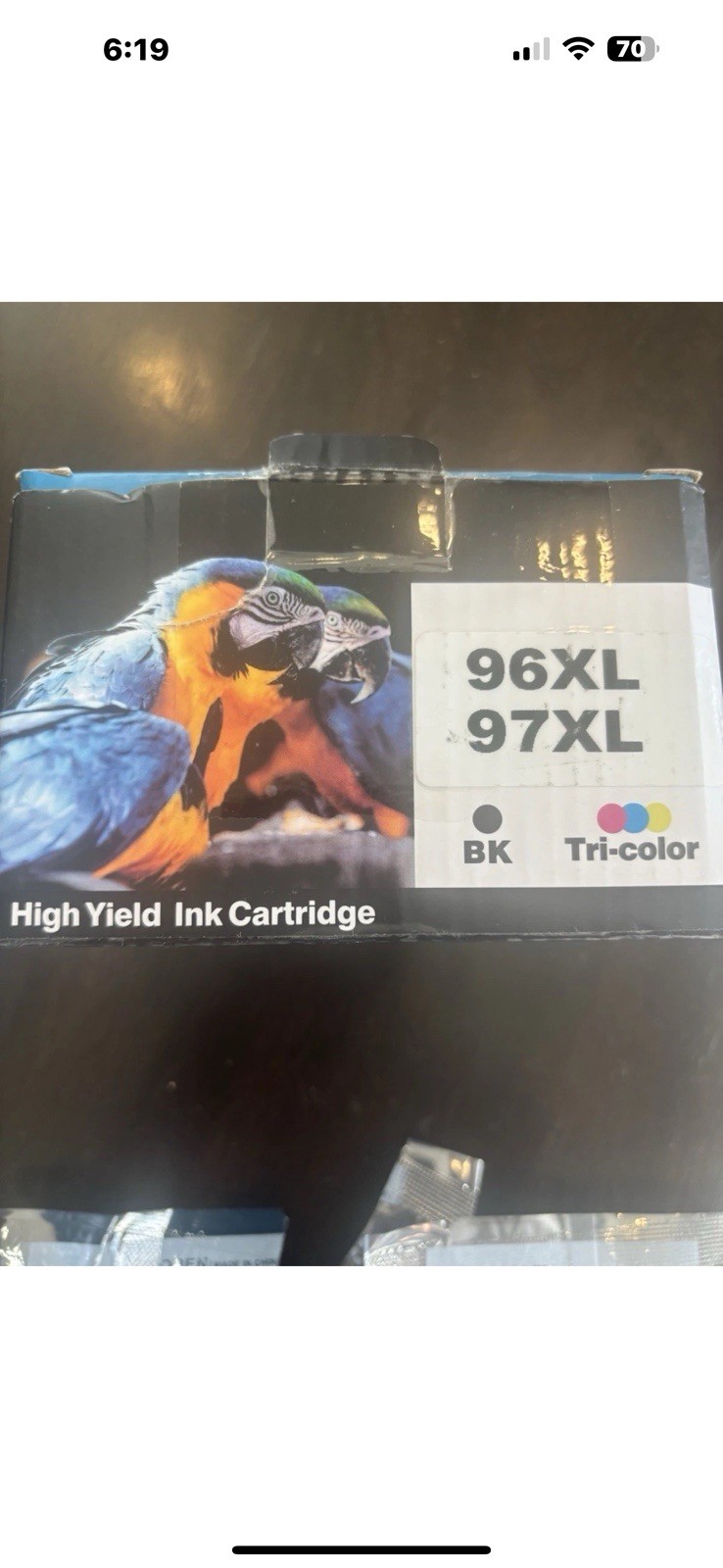 96XL 97XL black Color Ink Cartridge Set