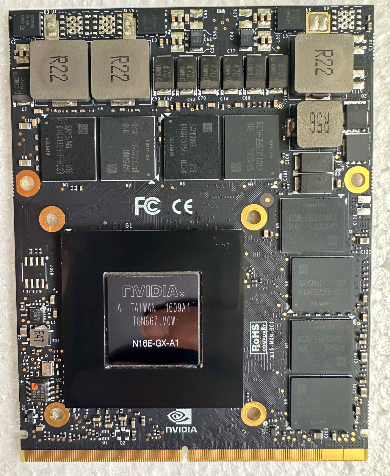 NEW nVidia GTX 980M 8G MXM N16E-GX-A1 video Graphics card Alienware MSI Clevo HP