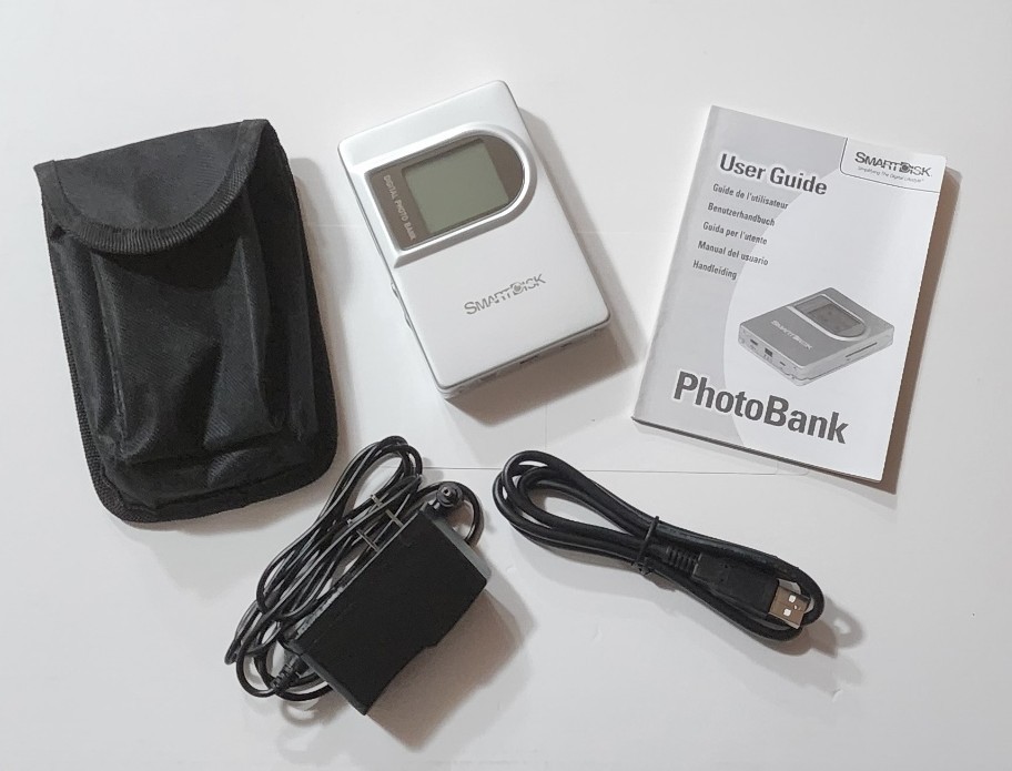 SmartDisk PhotoBank 80GB USB 2.0 Digital Transfer & Storage Device (PB80)