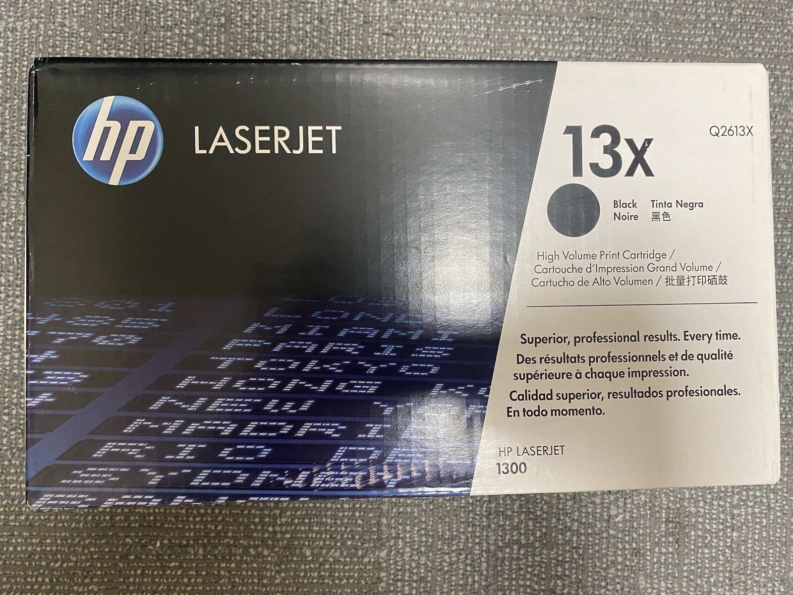 HP 13X High Yield Black Original Laser Jet Toner Cartridge Brand New