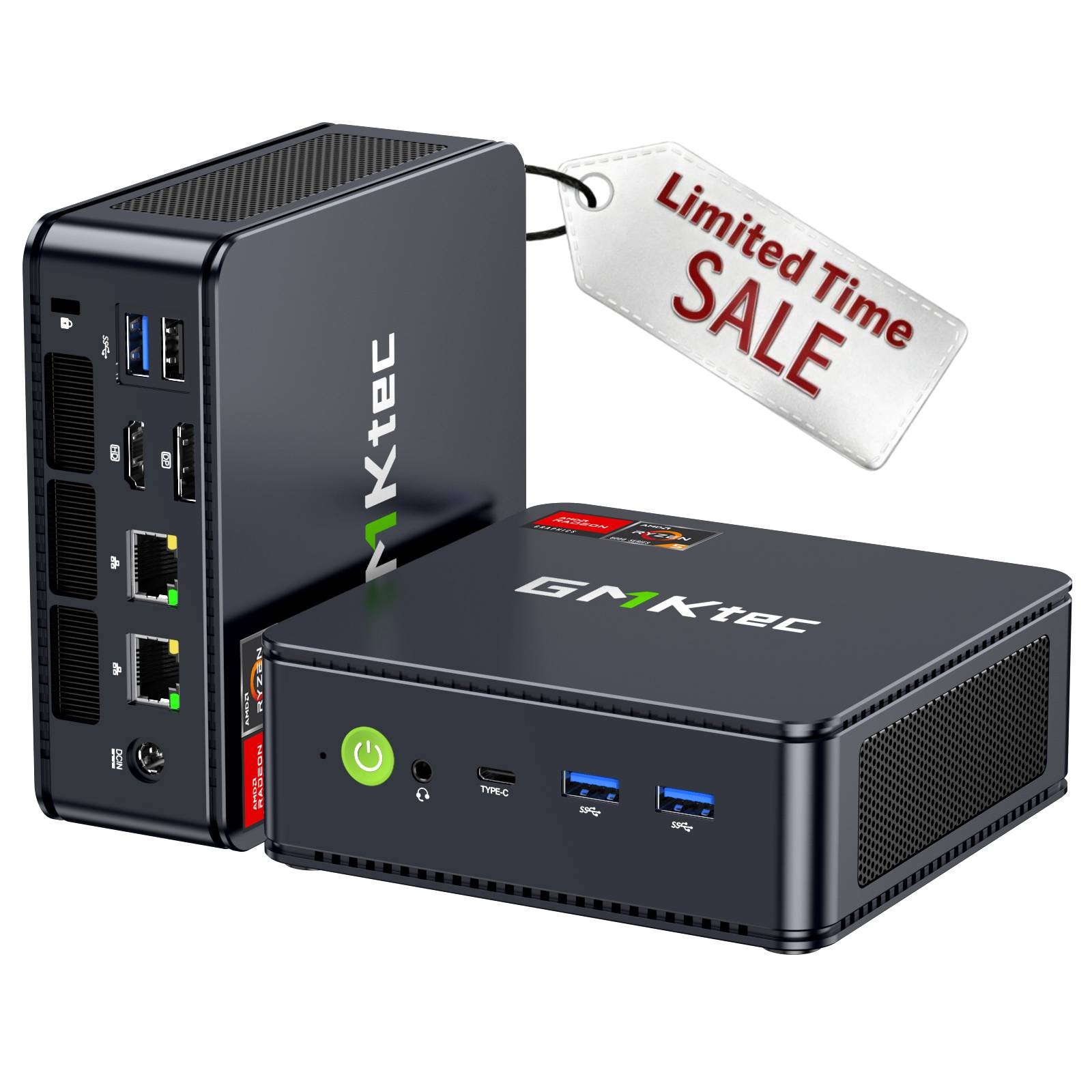 GMKtec M6 Ultra Mini PC Gaming AMD Ryzen 5 7640HS 5.0GHz 16GB RAM 512GB SSD
