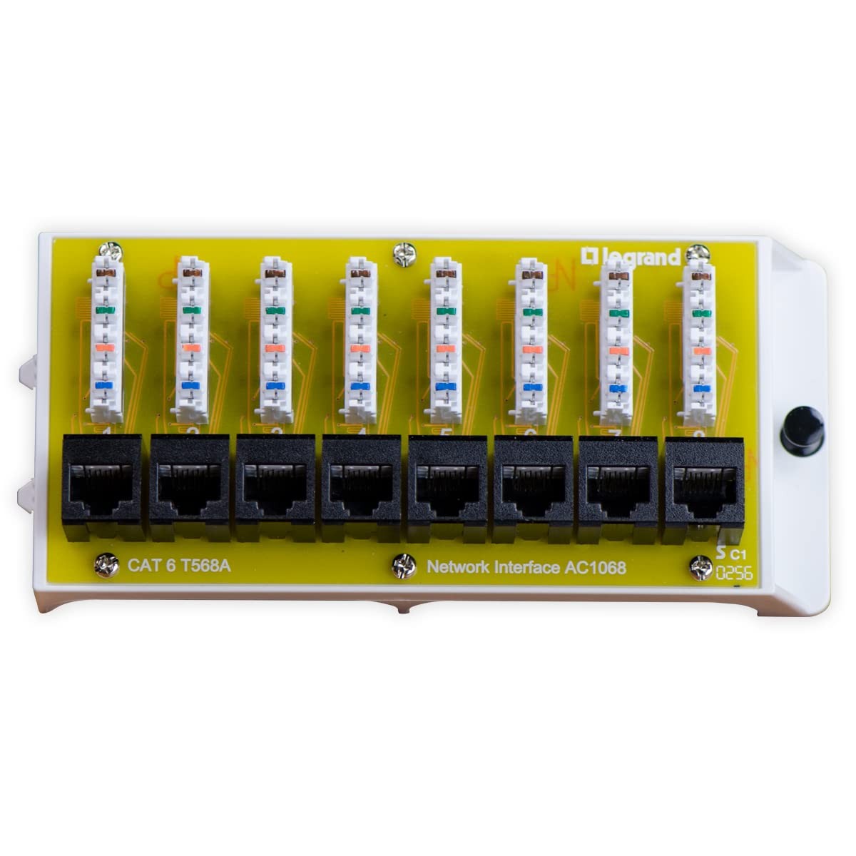 Legrand - OnQ Cat 6 Network Interface Module - Compatible with All OnQ Enclos...