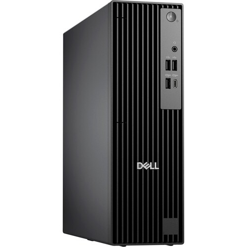 Dell Pro Slim QCS1250 Desktop Computer - Black - Intel Core Ultra 5 235 13J6D