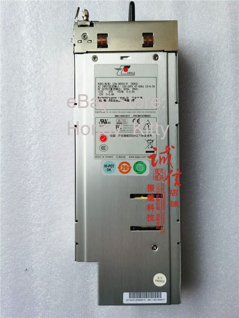 1pcs ZIPPY EMACS C2W-3820V-R industrial computer server equipment power supply