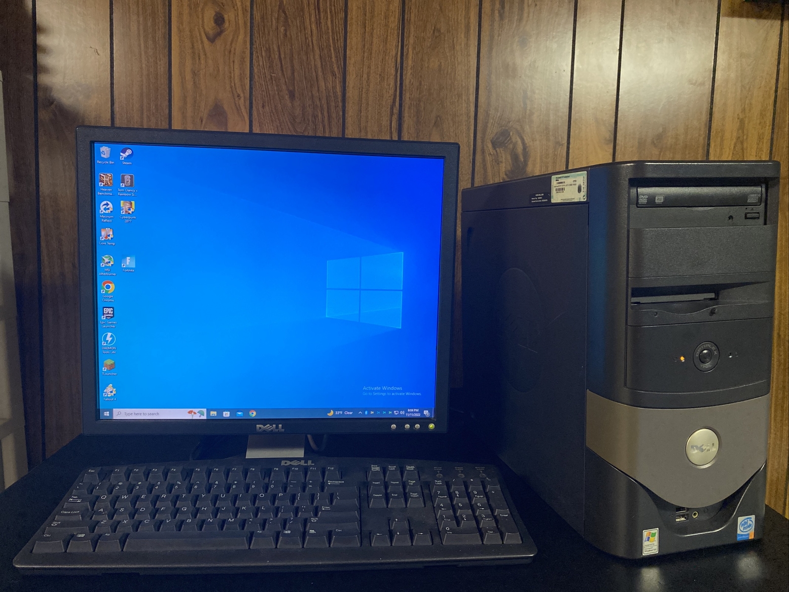Great Custom Retro-Style UPGRADED i5 Dell Optiplex 170L Low-Mid-Range Gaming PC