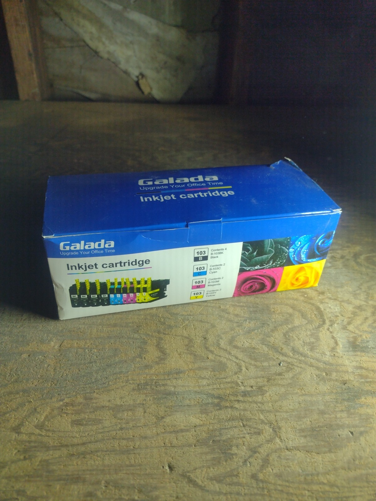 Galada 103 10pc CMYK Ink Cartridges For Brother LC103 LC103XL LC101 LC101XL