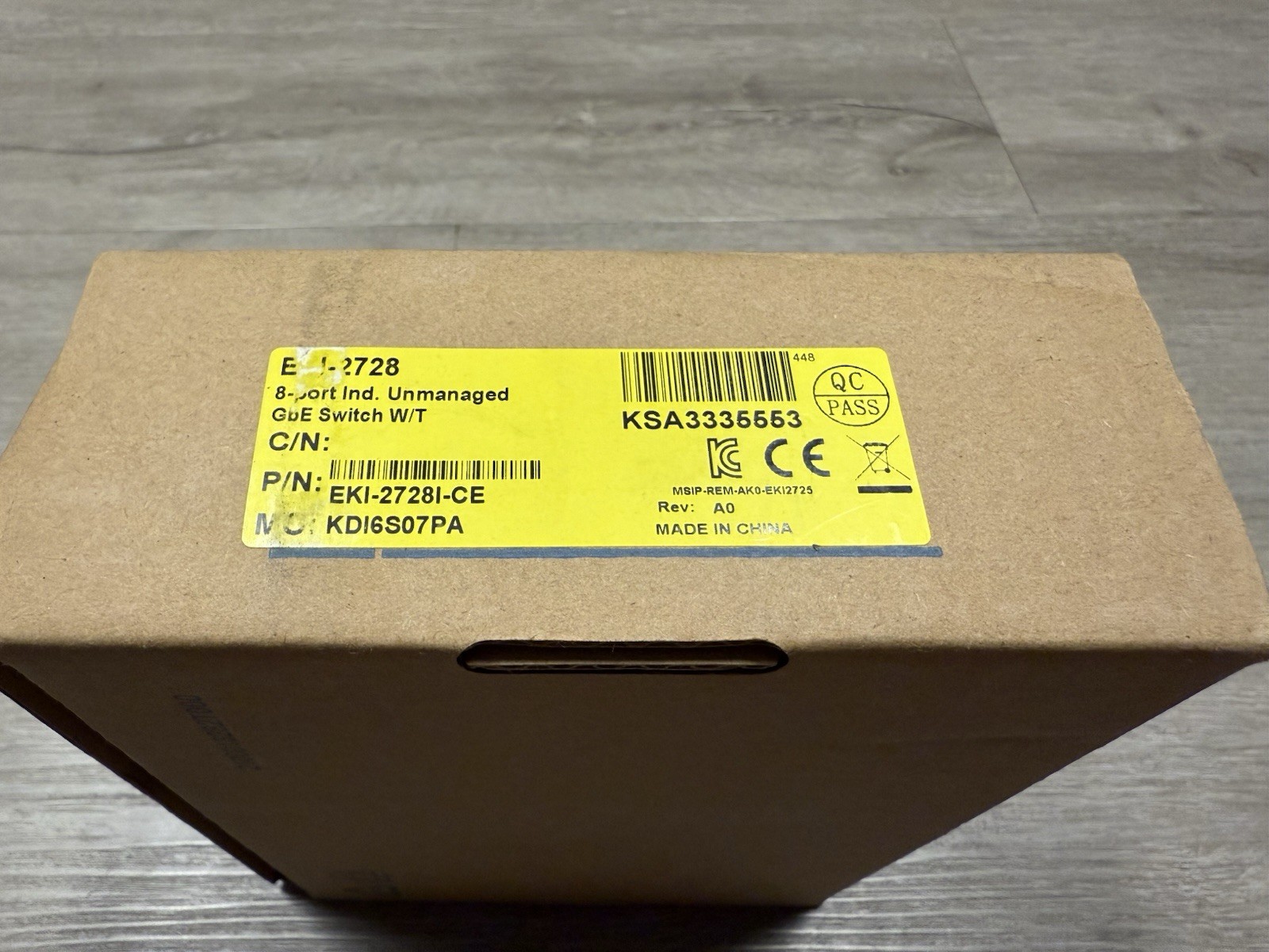 Advantech EKI-2728 8Port 10/100/1000Base-TX Industrial Unmanaged Ethernet Switch
