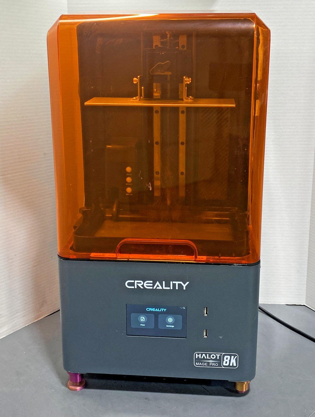 Creality Halot-Mage Pro High Speed 8K Resin 3D Printer Power Tested Read