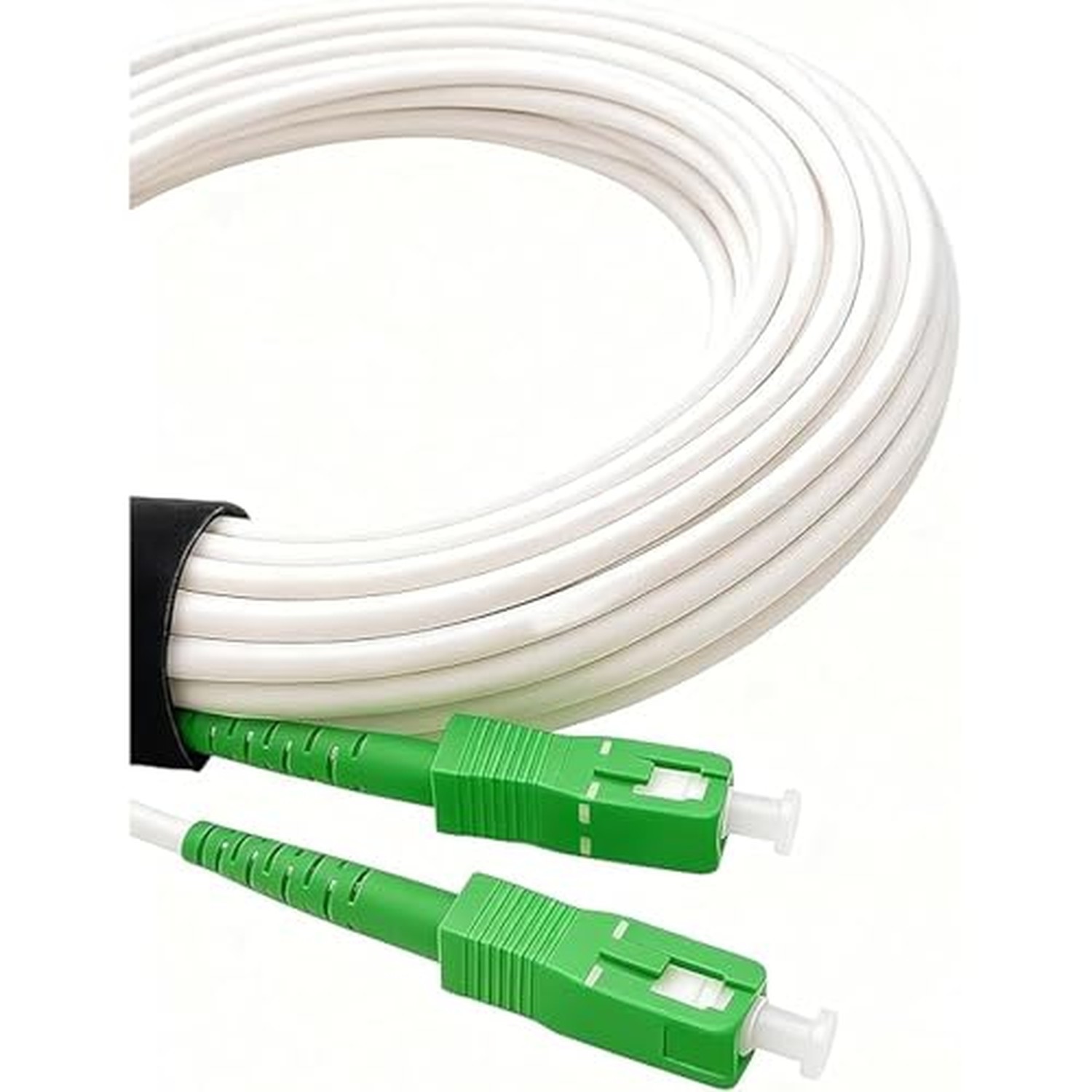 Elfcam® - 50m/164.04ft Fiber Optic Cable SCA to SCA Simplex Singlemode 9/12