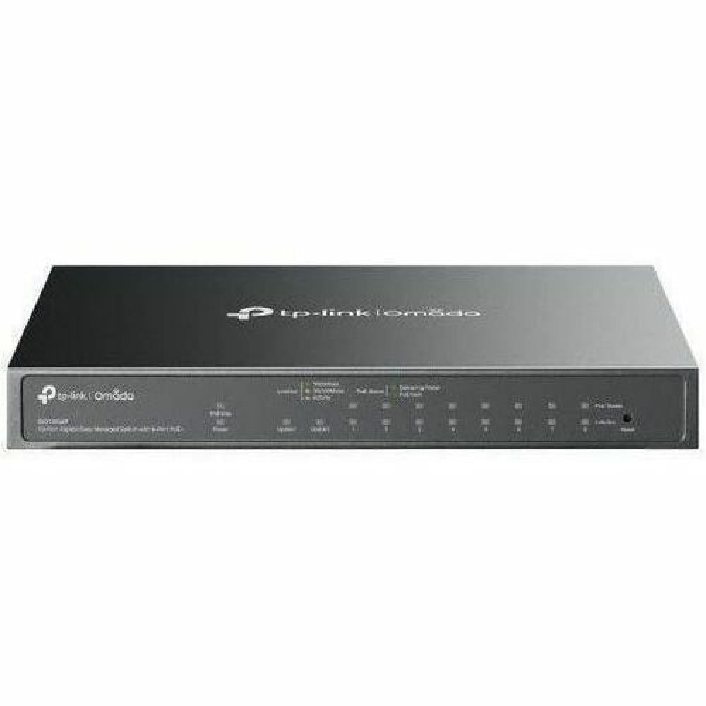 TP-Link Omada 10-Port Gigabit Easy Managed Switch with 8-Port PoE+ ES210GMP