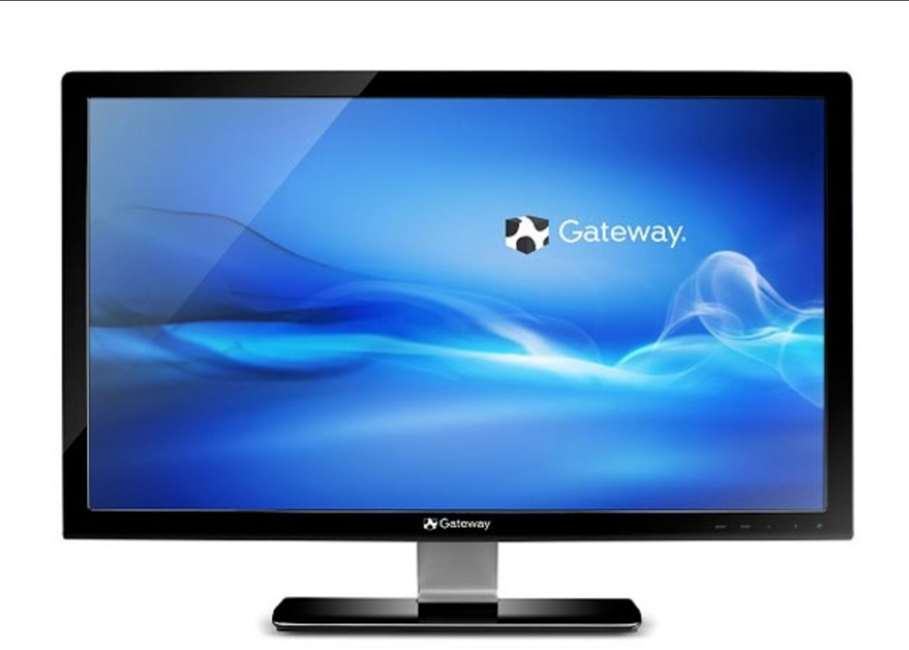 A 24-Inch Throwback to When Tech Had Style — Gateway FHD2400 Widescreen LCD
