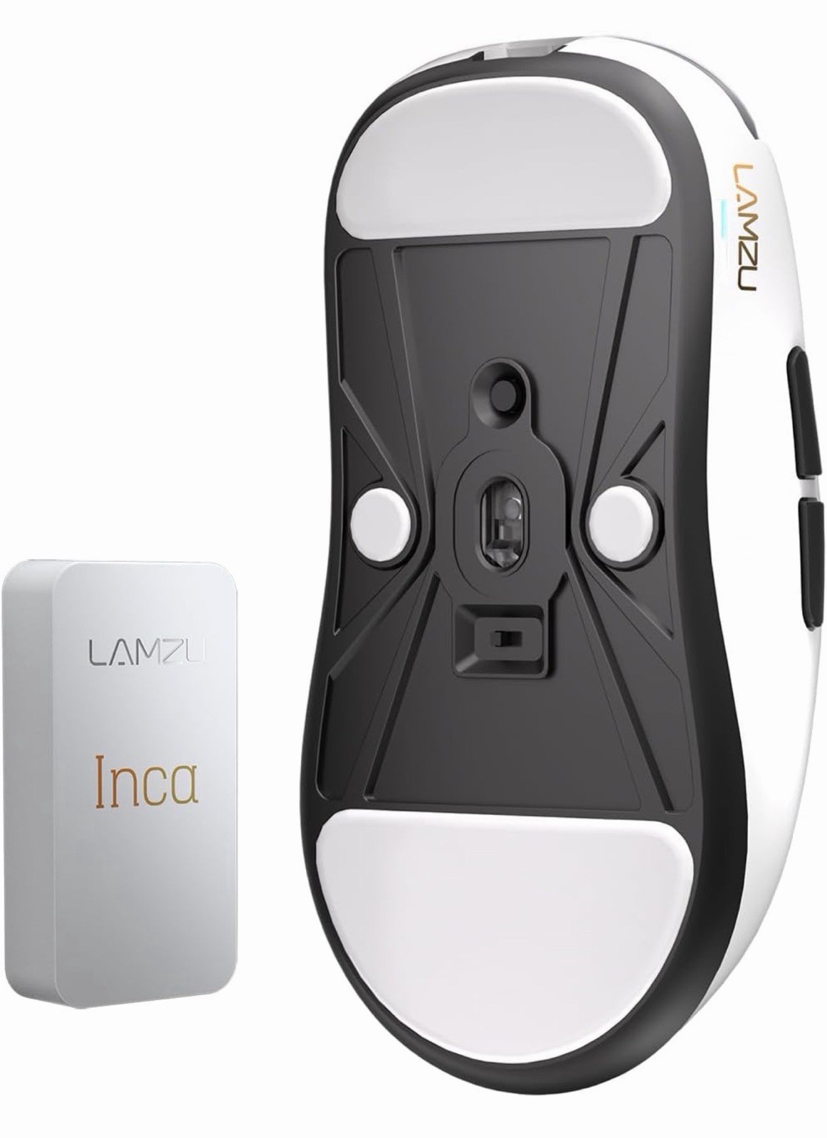 Lamzu Inca Gaming Mouse, 8K Polling Rate, Optical Switches, TTC Encoder, Paw3950