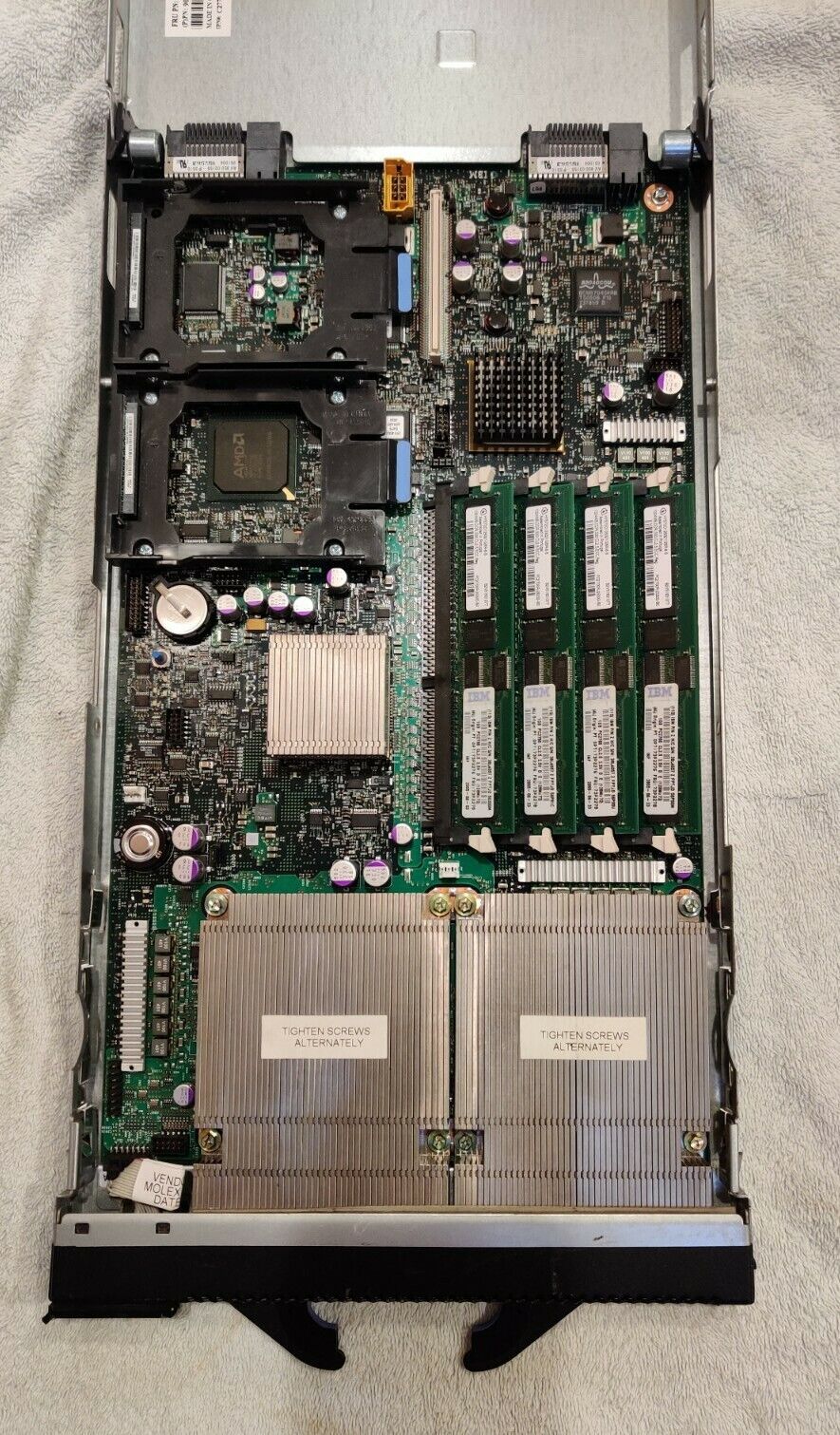 IBM Bladecenter JS20 Blade - Dual Processor (PowerPC), 4GB RAM, NO disk