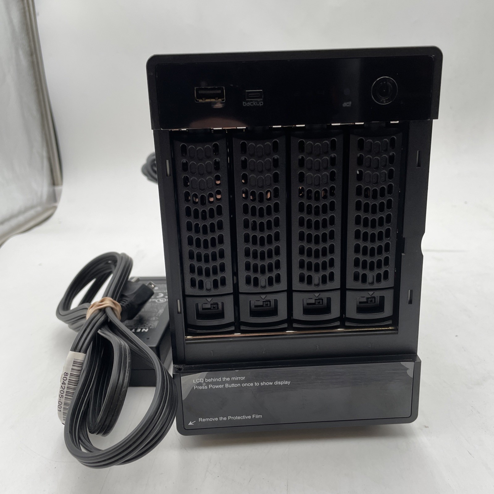 NETGEAR ReadyNAS RN10400-100NAS 4-Bay NAS Enclosure No HDDs No Faceplate