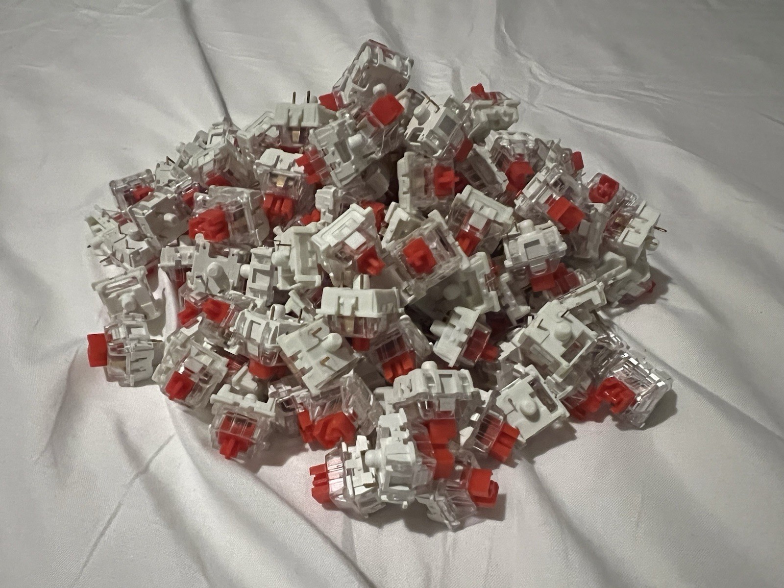 100+ Cherry MX Red Switches Pack for Mechanical Keyboard MX Switches