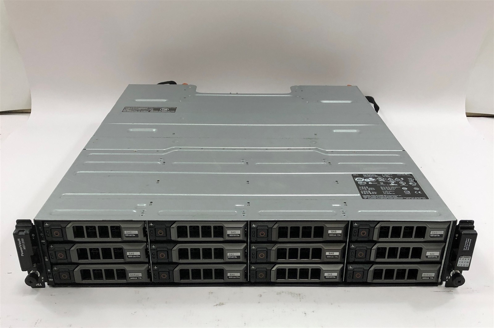Dell PowerVault MD1200 12 Slot 3.5" 6Gbps SAS Storage Array - No HDD 