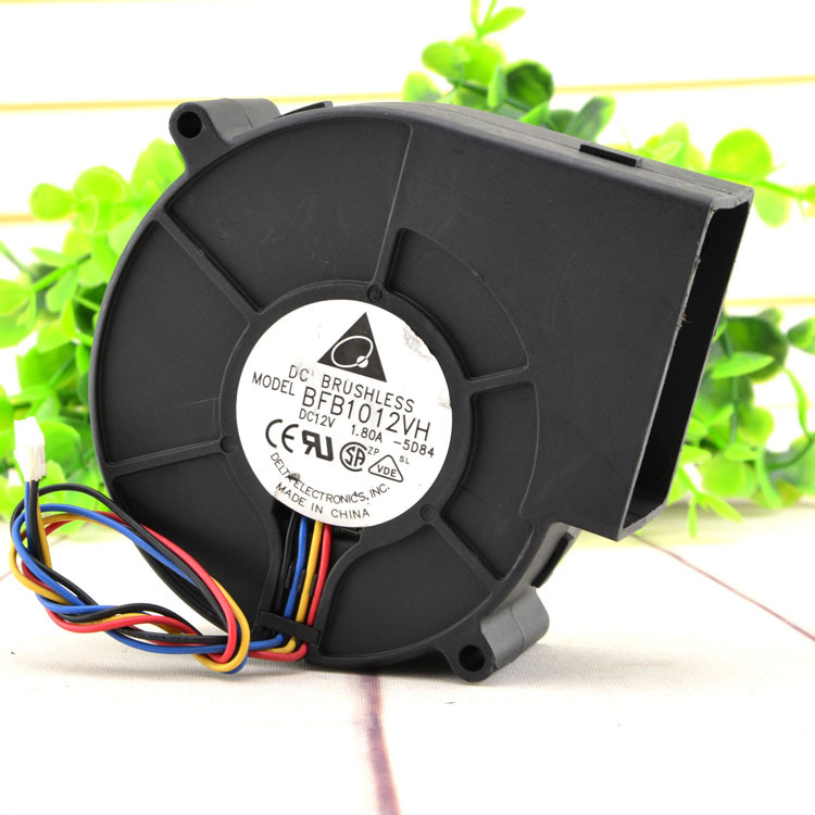 Delta BFB1012VH Server Blower Fan DC12V 1.8A Ball Bearing 4pin Cooling Fan