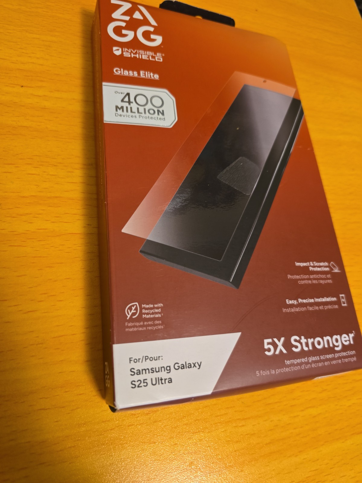 ZAGG Glass Elite Samsung Galaxy S25 Ultra Screen Protector
