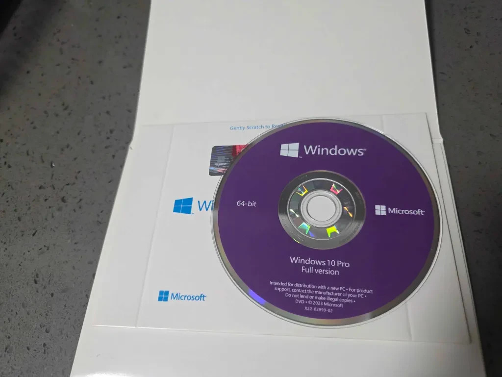 Genuine Windows 10 Pro 64 bit DVD, Brand New Sealed