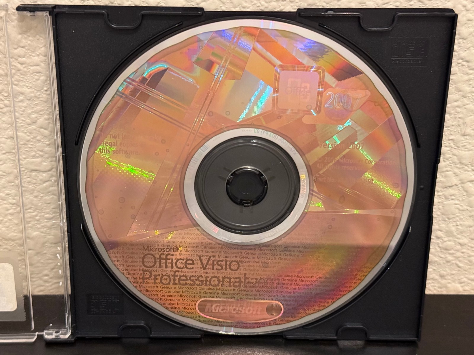 Pre-Owned Microsoft Office Visio Professional 2007 Edition - Disc & Product Key