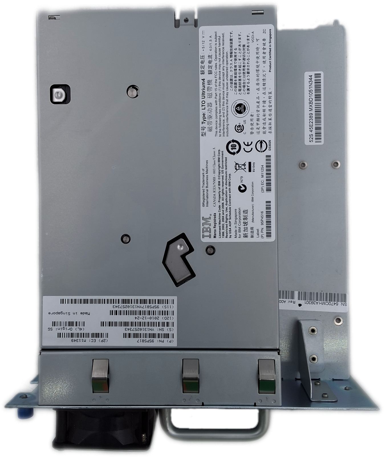 IBM 95P5817 LTO Ultrium4 FC Internal Tape Drive