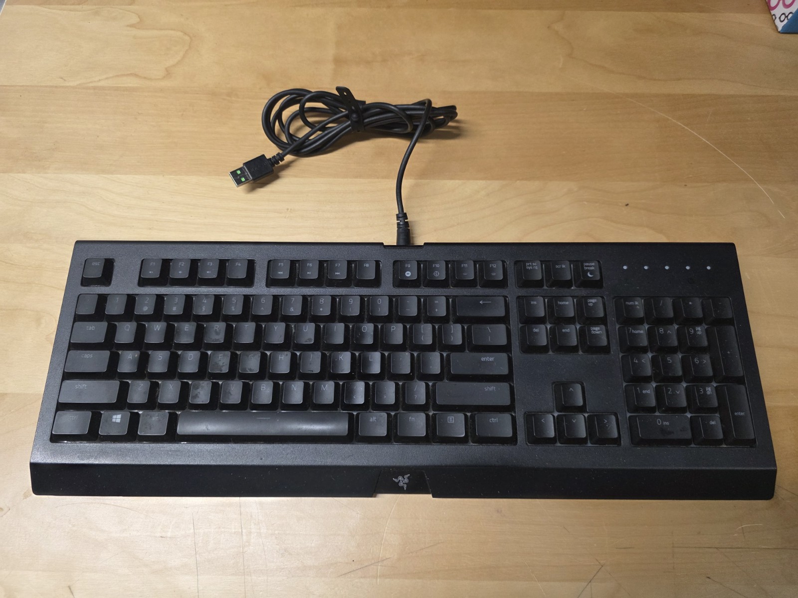 Razer Cynosa Chroma RZ03-0226 RGB Wired USB Gaming Keyboard Black Tested