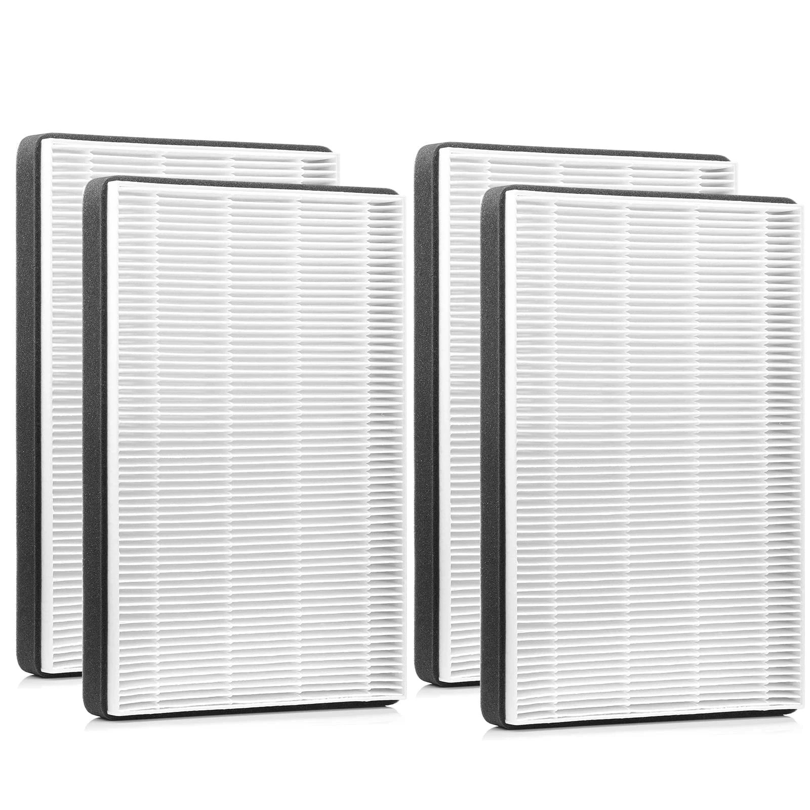 LINNIW 4 Pack F2 A2 Replacement Filter Compatible with 3M Filtrete Room Air P...