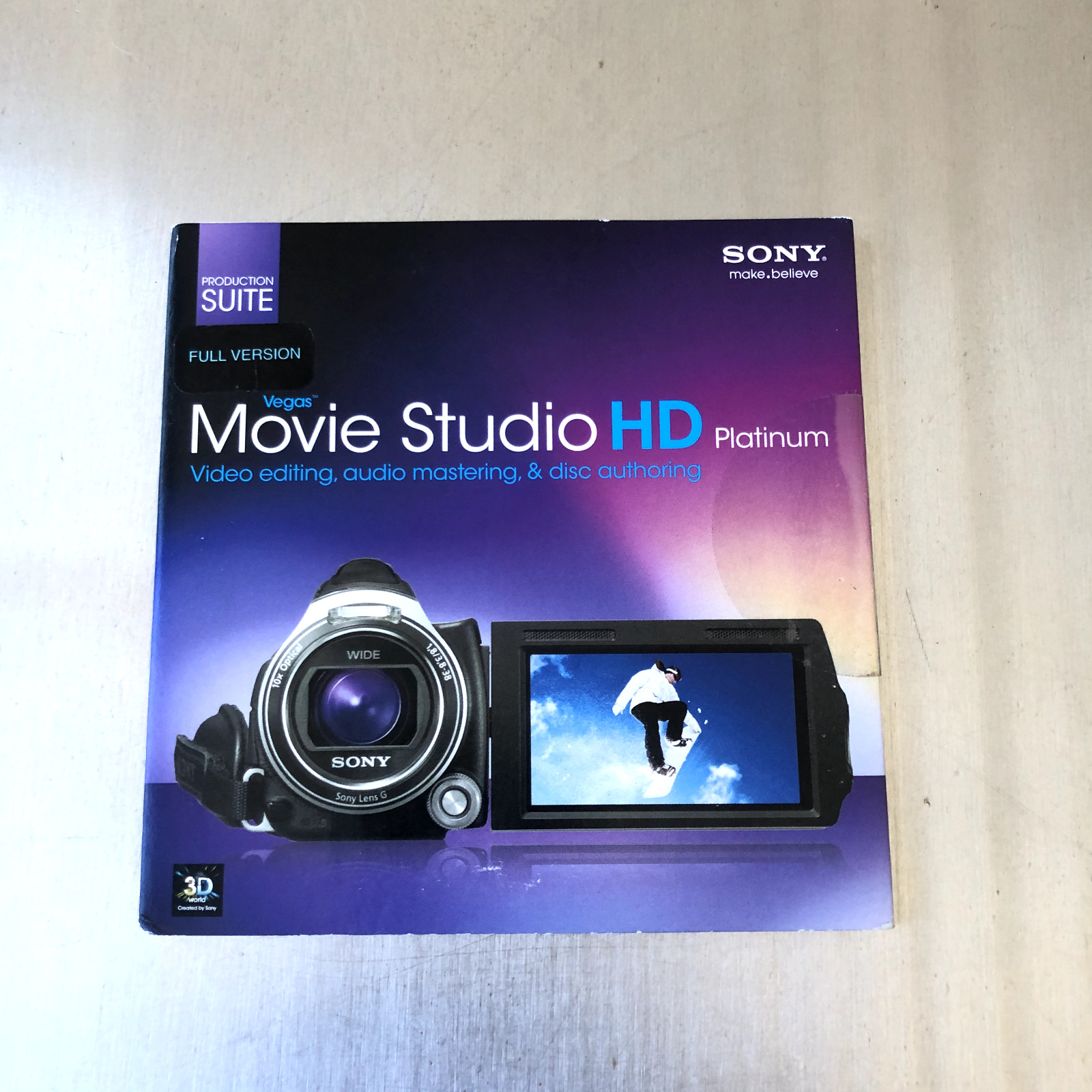 Sony Vegas Movie Studio HD Platinum Video Editing Audio Mastering Full Version