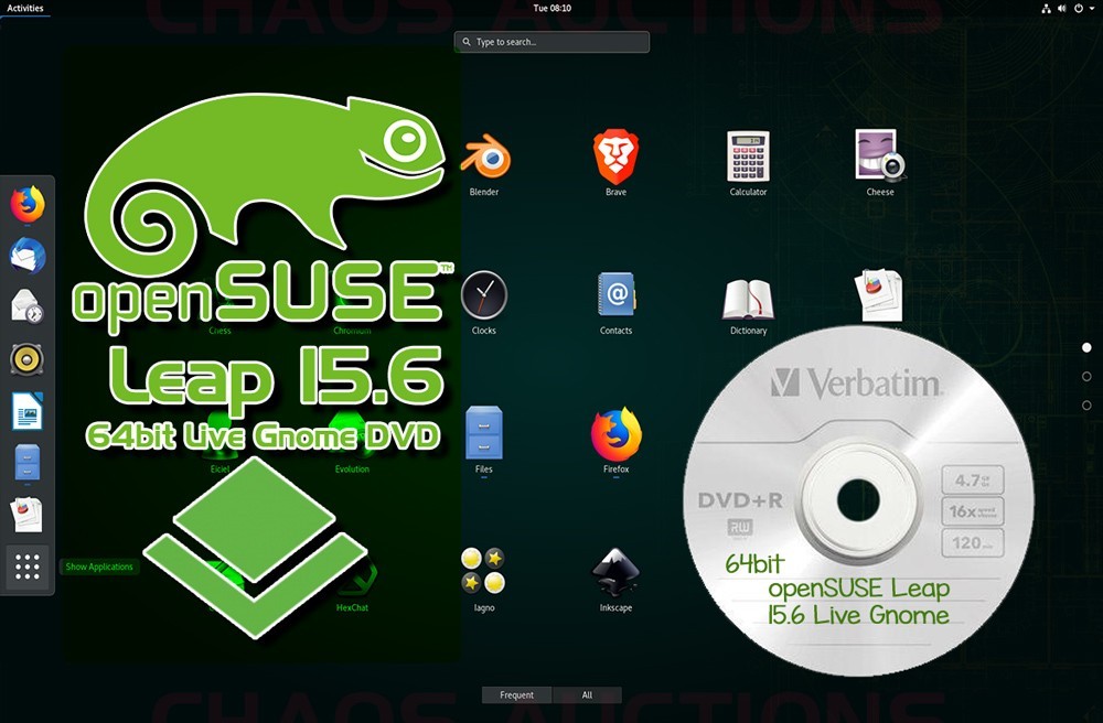 OpenSUSE Linux Live CD & DVD Editions