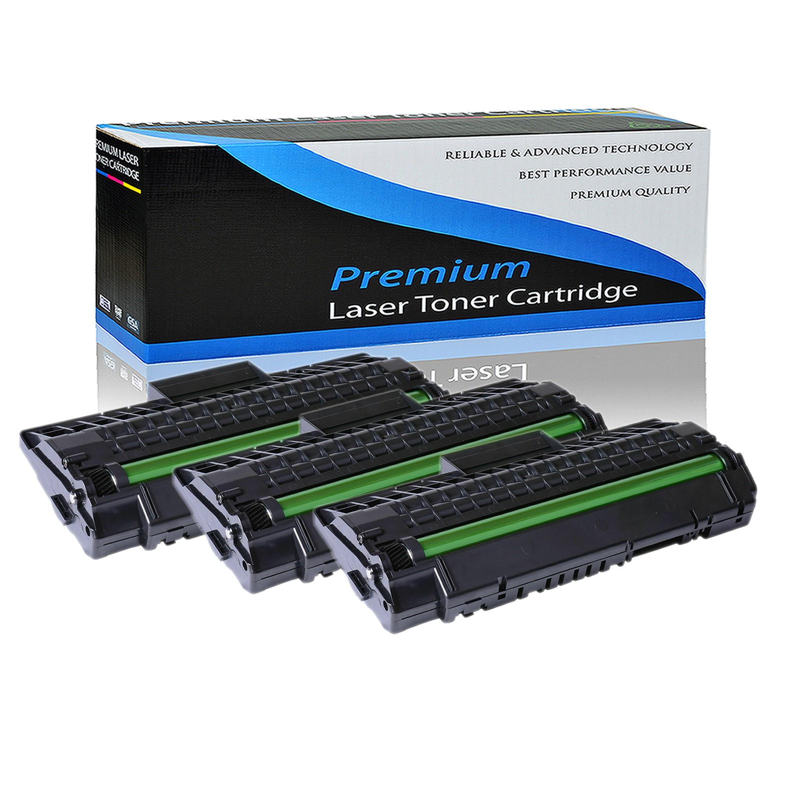 3PK SCX4200 Laser Toner Cartridge Compatible for Samsung SCX-D4200A SCX-4200D3