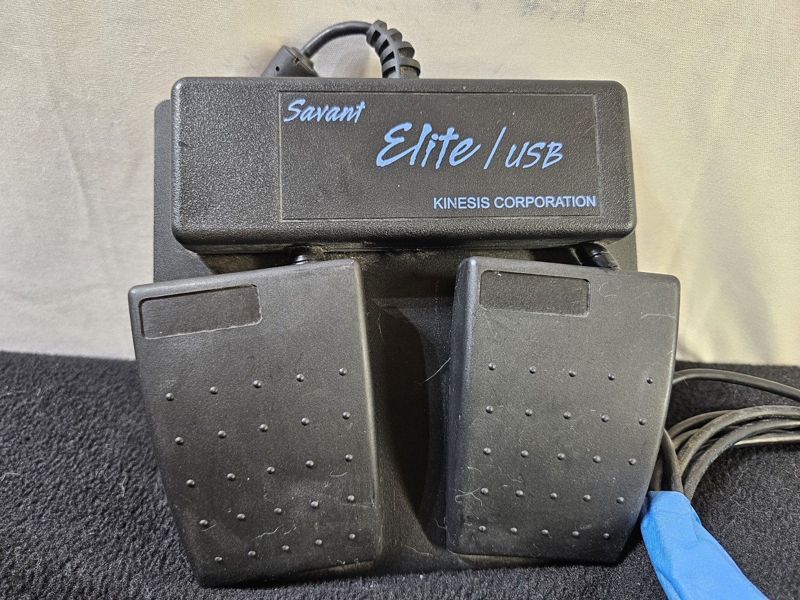 KINESIS FP20A SAVANT ELITE HEAVY DUTY PROGRAMMABLE USB DUAL FOOT PEDAL