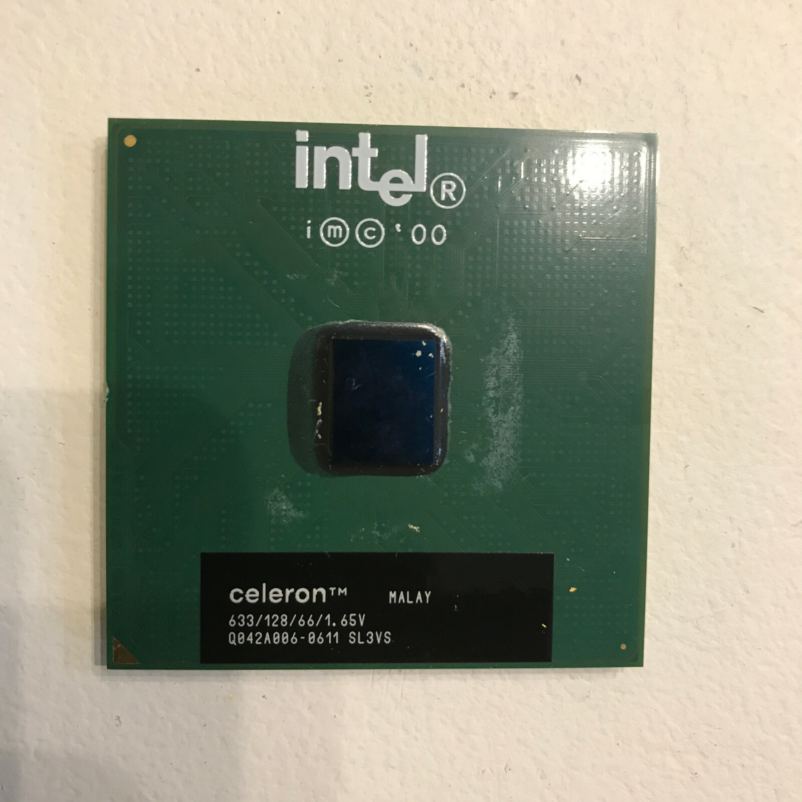 SL3VS Intel Celeron 633/128/66 CPU Processor