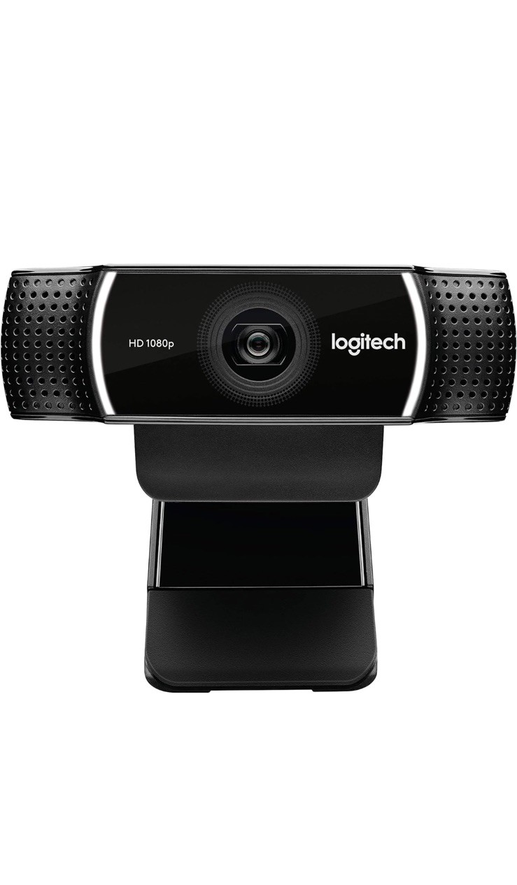 Logitech Pro Stream Webcam Full HD 1080p C922 USB Streaming Video Web Camera PC