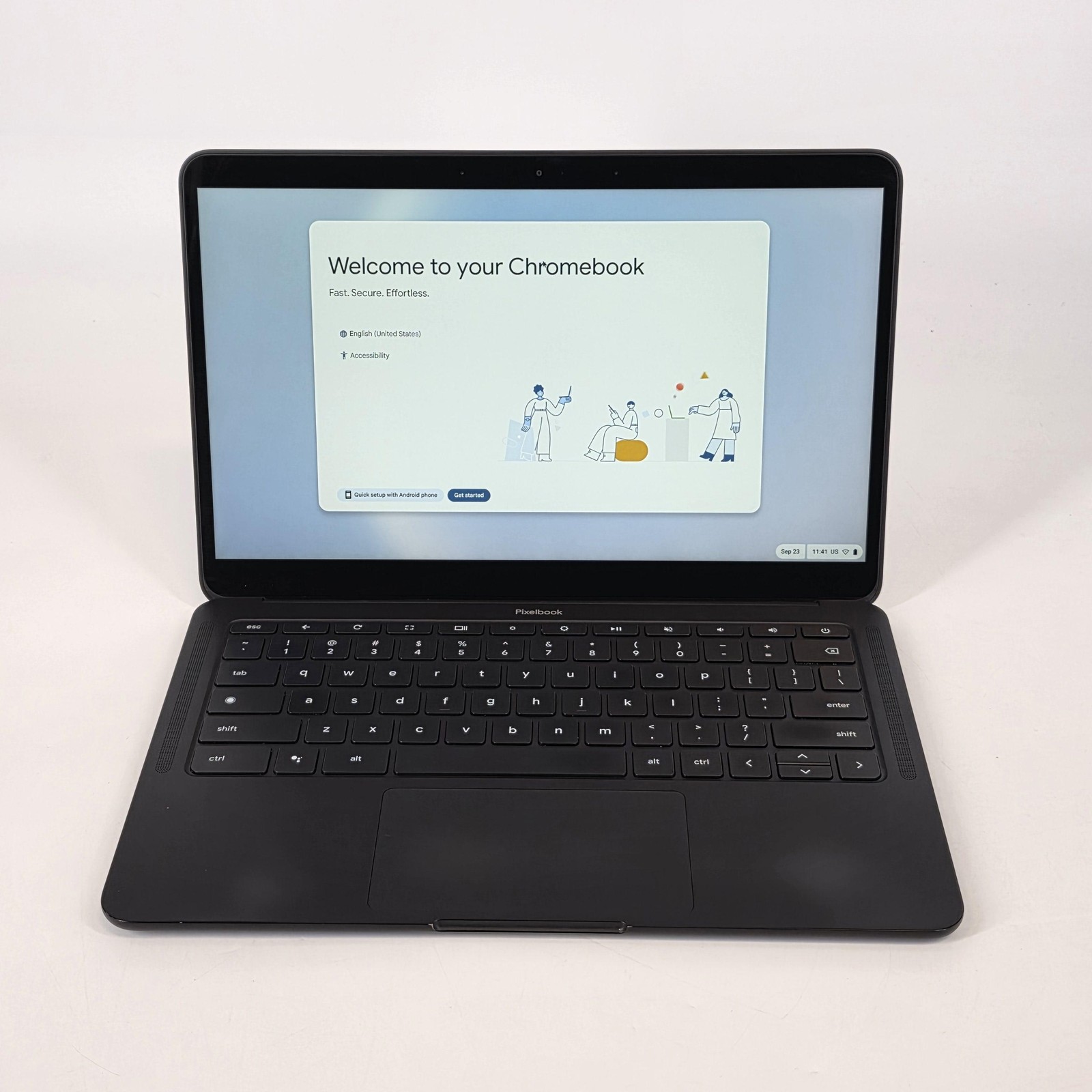 Google Pixelbook Go 13.3 Black FHD TOUCH 1.1 GHz m3 8100Y 8GB 64GB eMMC