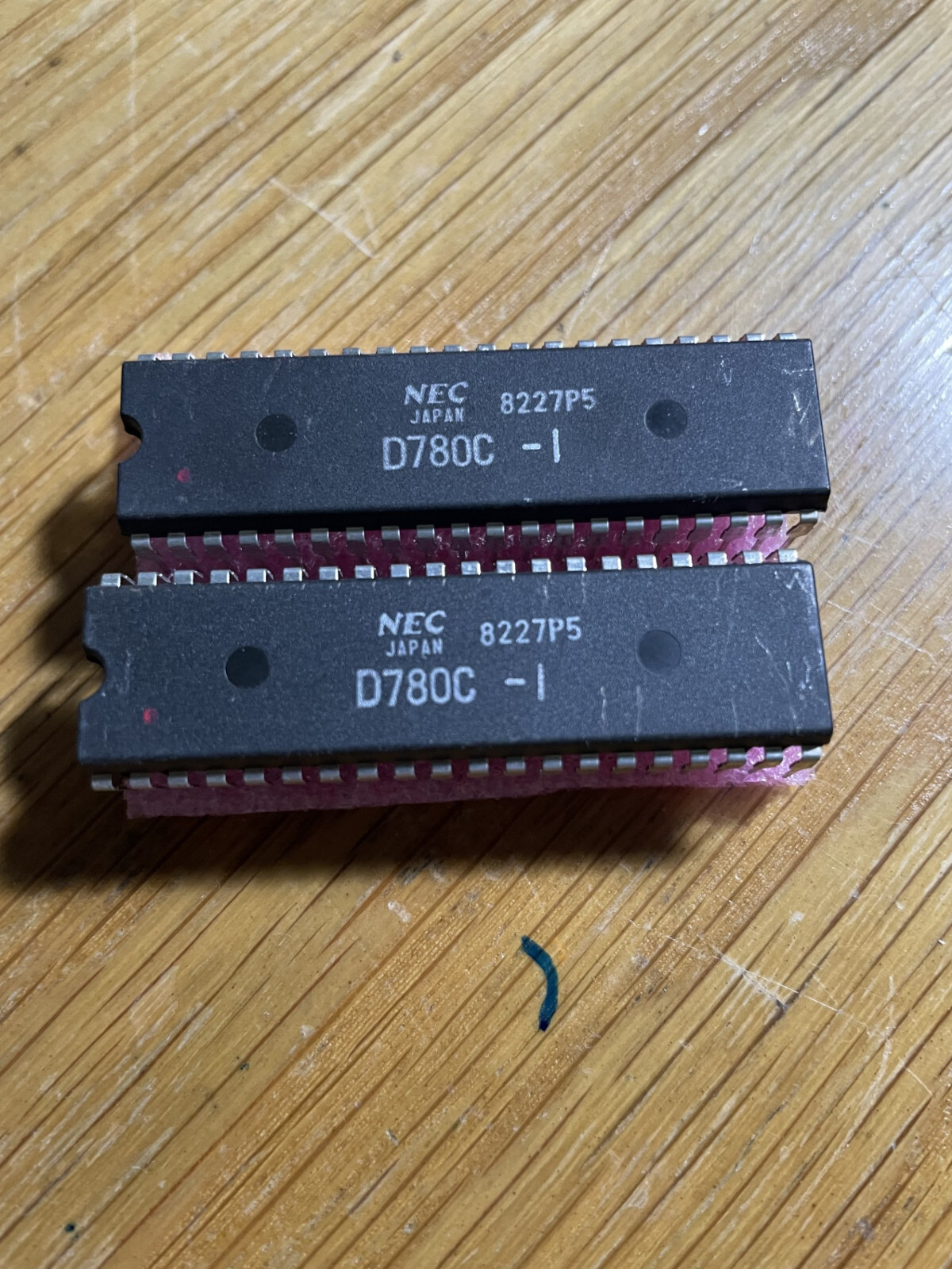 One Z80 based Processor; NEC D780C-1 or Zilog Z80 or Mostek MK3880-4, PDIP40