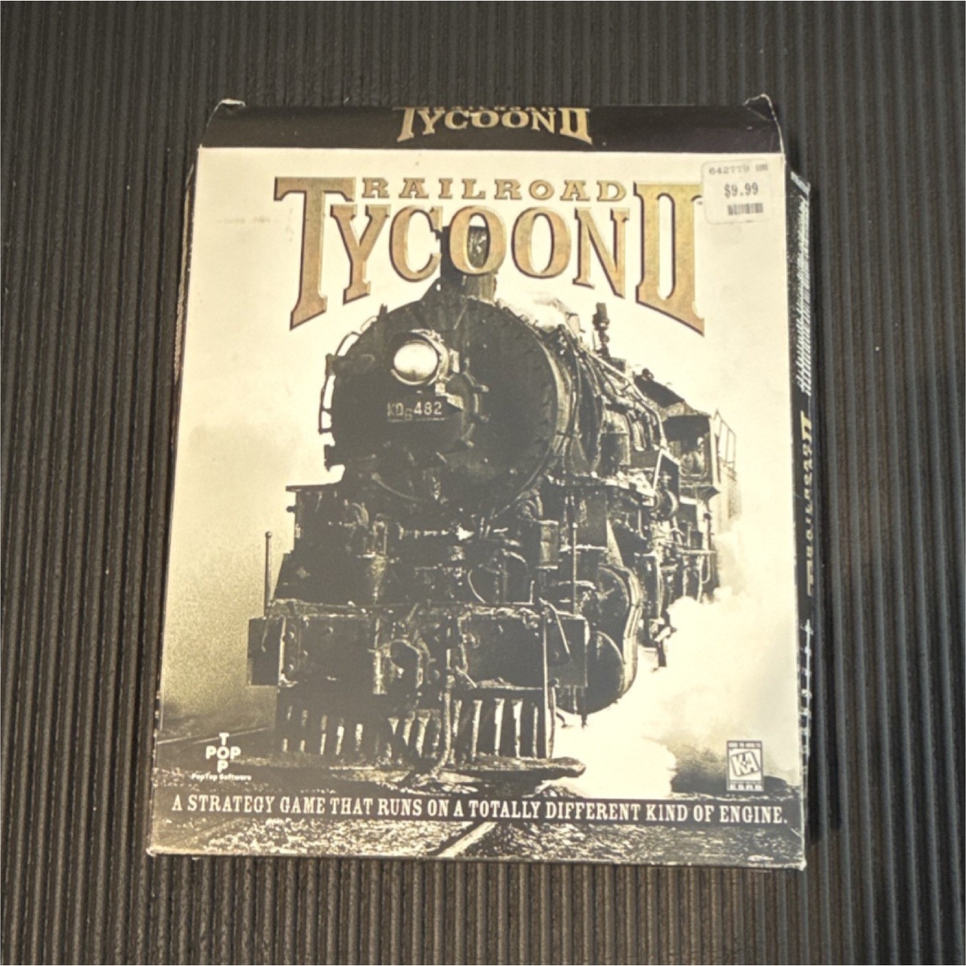 PopTop Software Railroad Tycoon II Strategy PC Game CD for Windows English