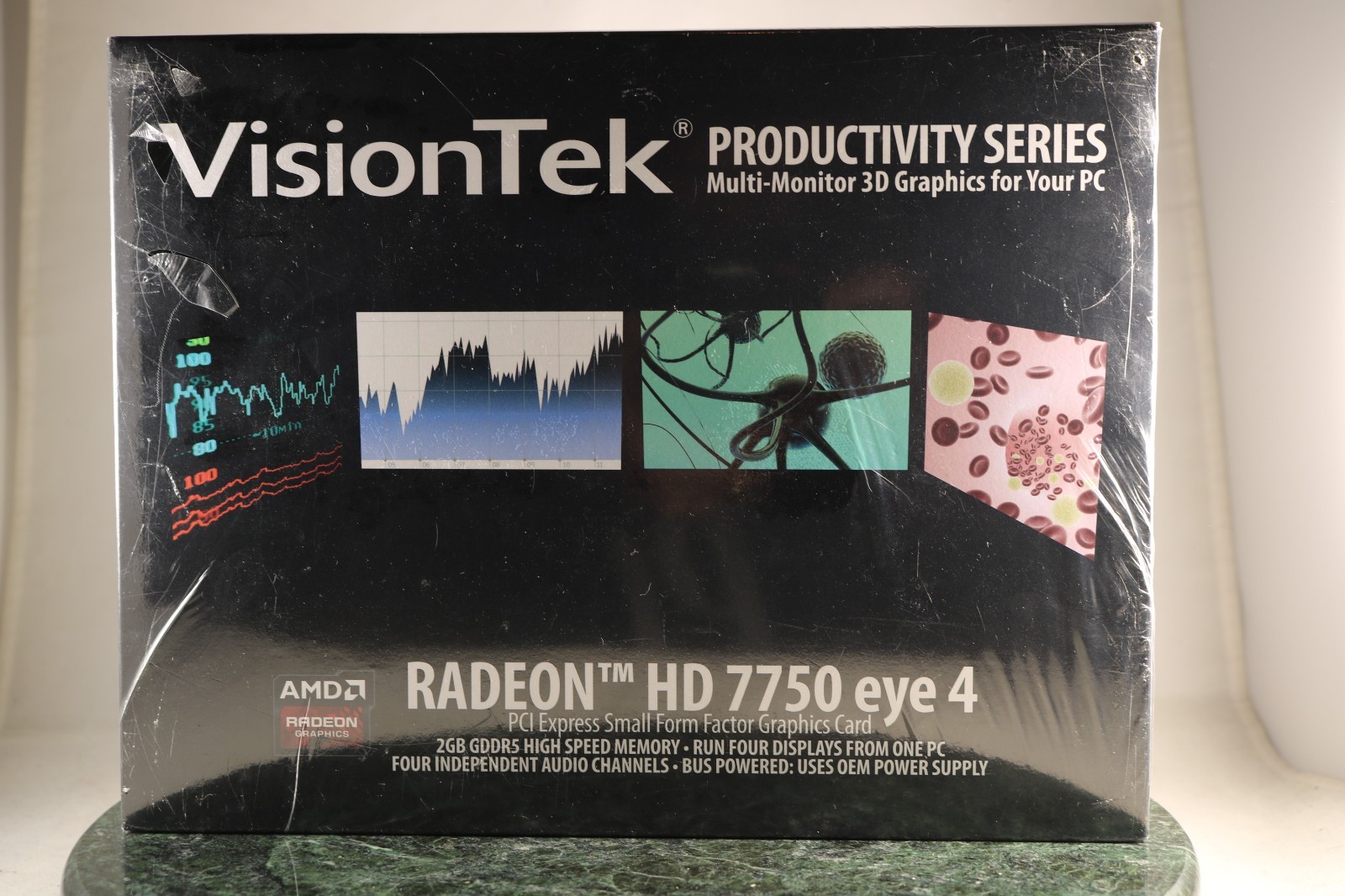 VisionTek AMD Radeon HD 7750 Eye 4 2GB GDDR5 SFF Graphics Card NEW SEALED