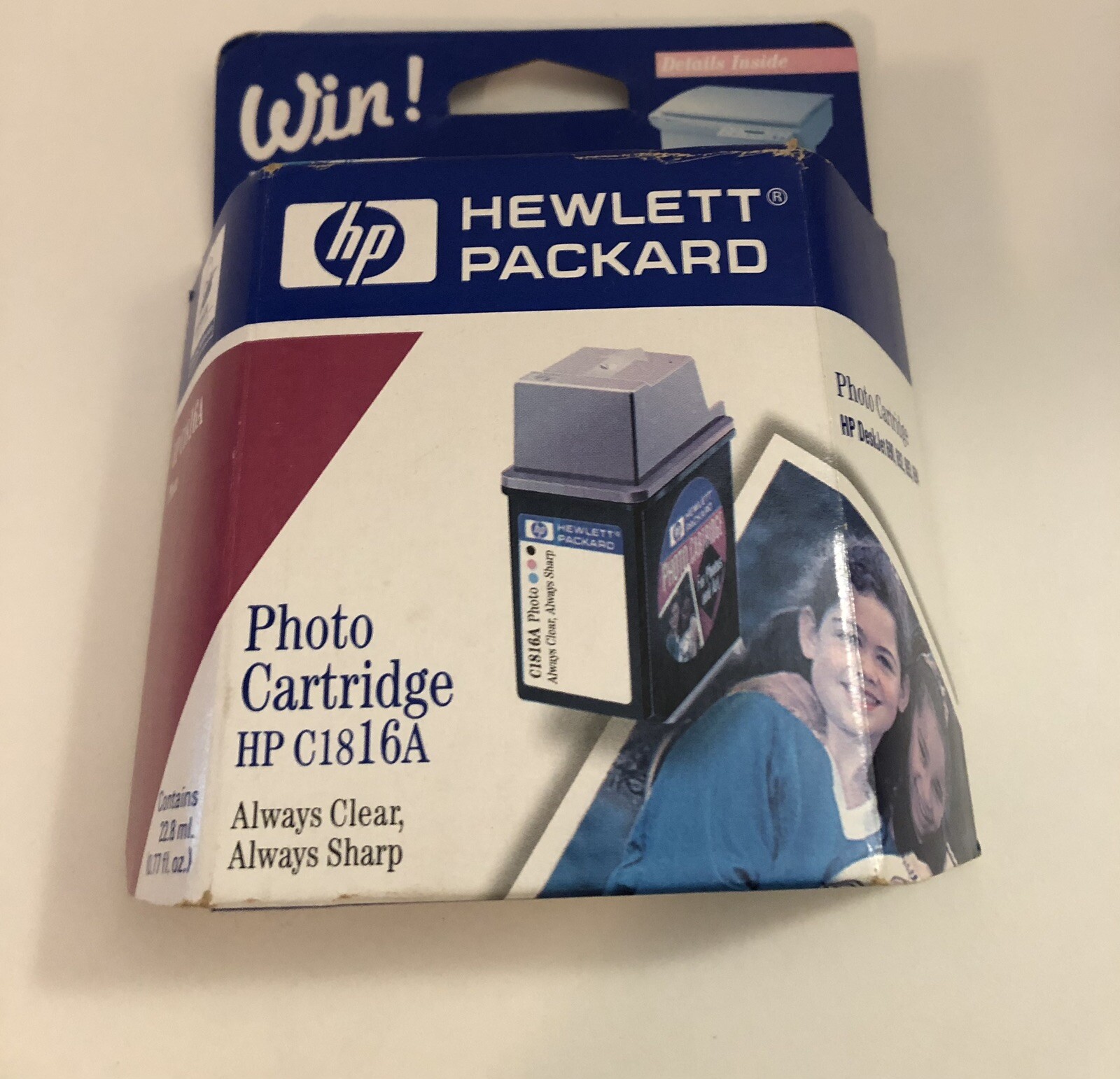 New HP C1816A Photo Cartridge Exp. 8/99 NEW & SEALED