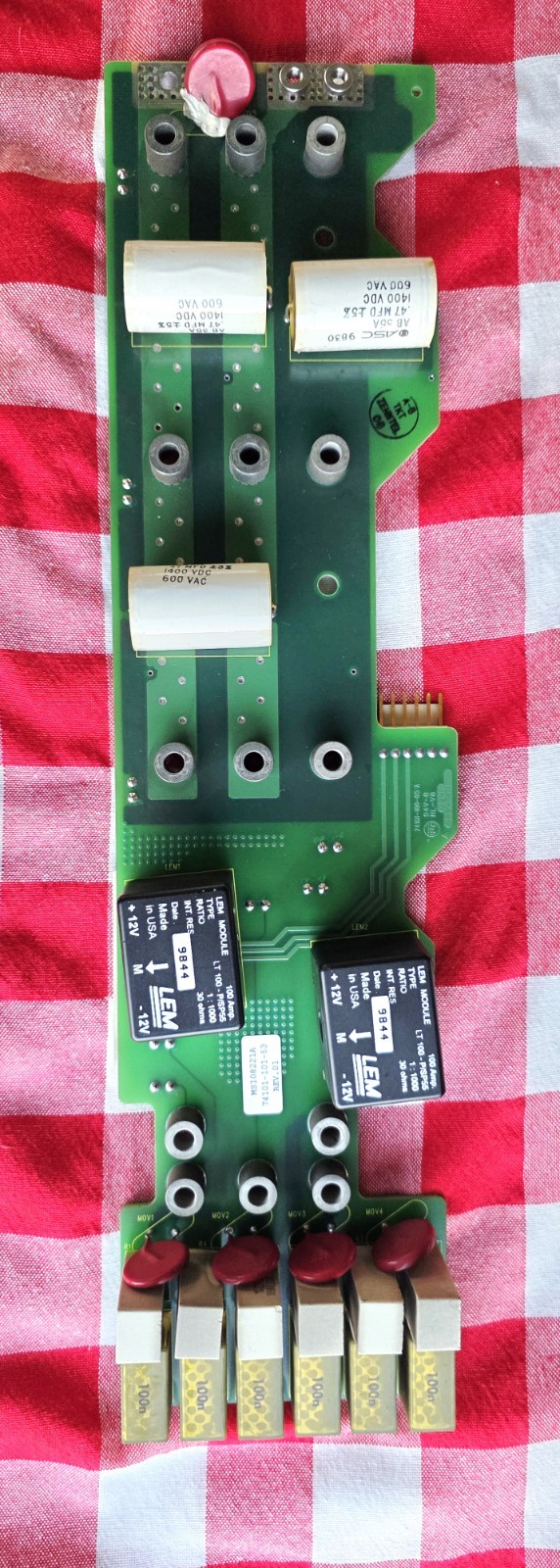 Allen Bradley Used And Test 1336-SN-SP1B 74101-101-53 Rev. 01 SPK Snubber Board 