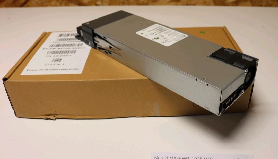 Genuine Cisco Meraki MA-PWR-1025WAC Switching Power Supply 1025W