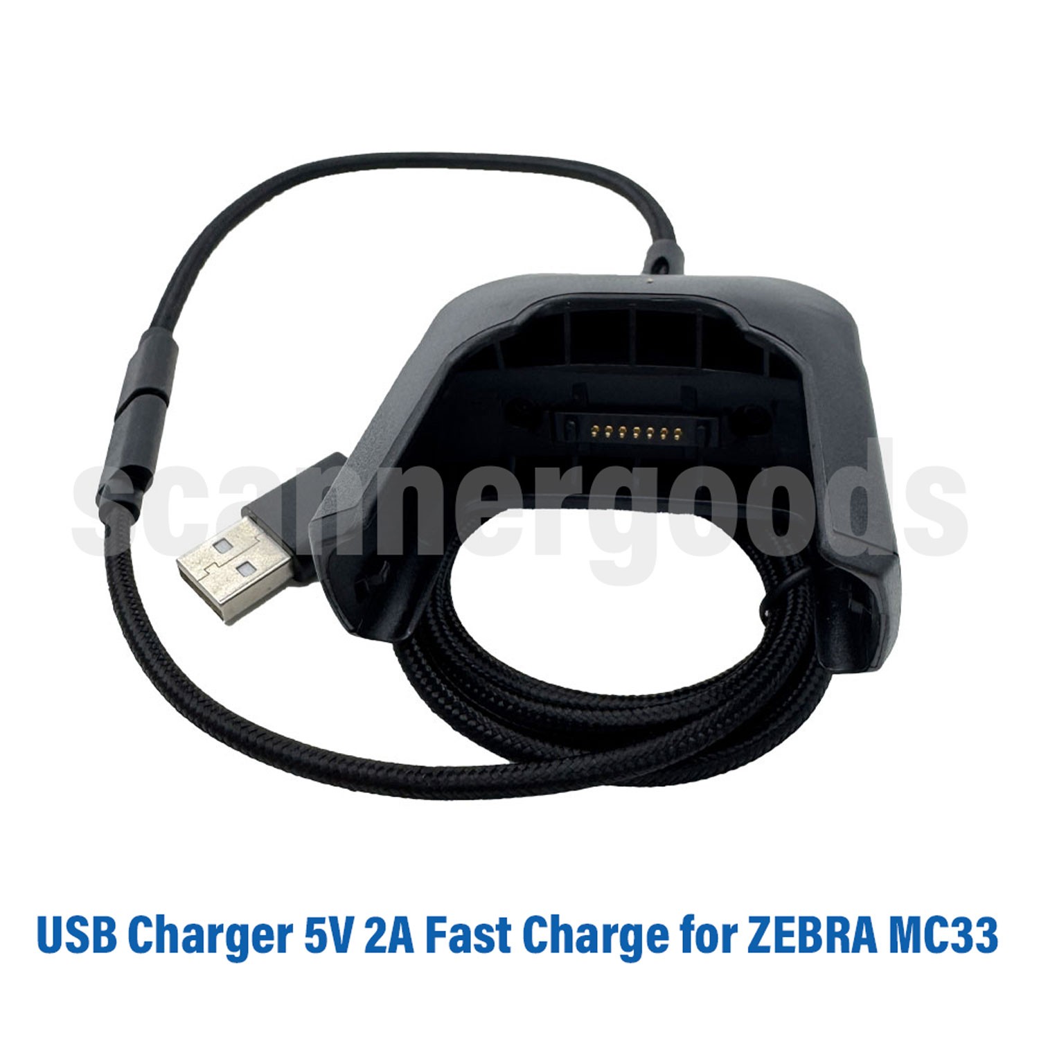 Fast Charging USB Charger Cable Replacement CBL-MC33-USBCHG-01 for ZEBRA MC33