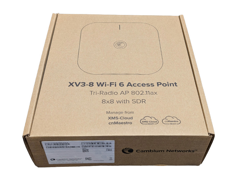 Cambium XV3-8X00A00-US-Cambium XV3-8 Wi-Fi 6 Indoor Wireless Access Point-New