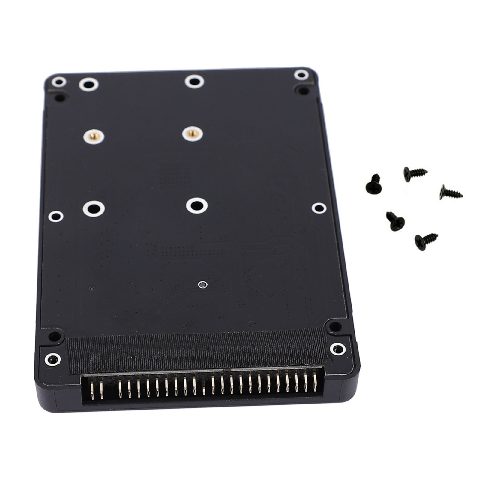 MSATA To 2.5 Inch IDE 44pin SSD Case Converter Adapter with Case Black