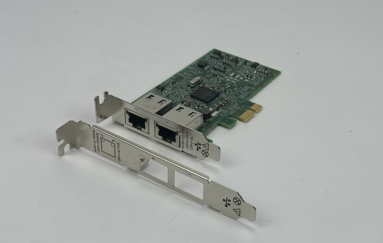 HPE Ethernet 1Gb 2-port RJ45 332T Adapter PCI-e 2x 10/100/1000BASE-T 616012-001