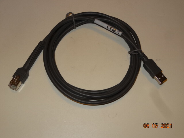 Zebra data cable - 7 ft Mfg.Part: CBA-U21-S07ZBR 