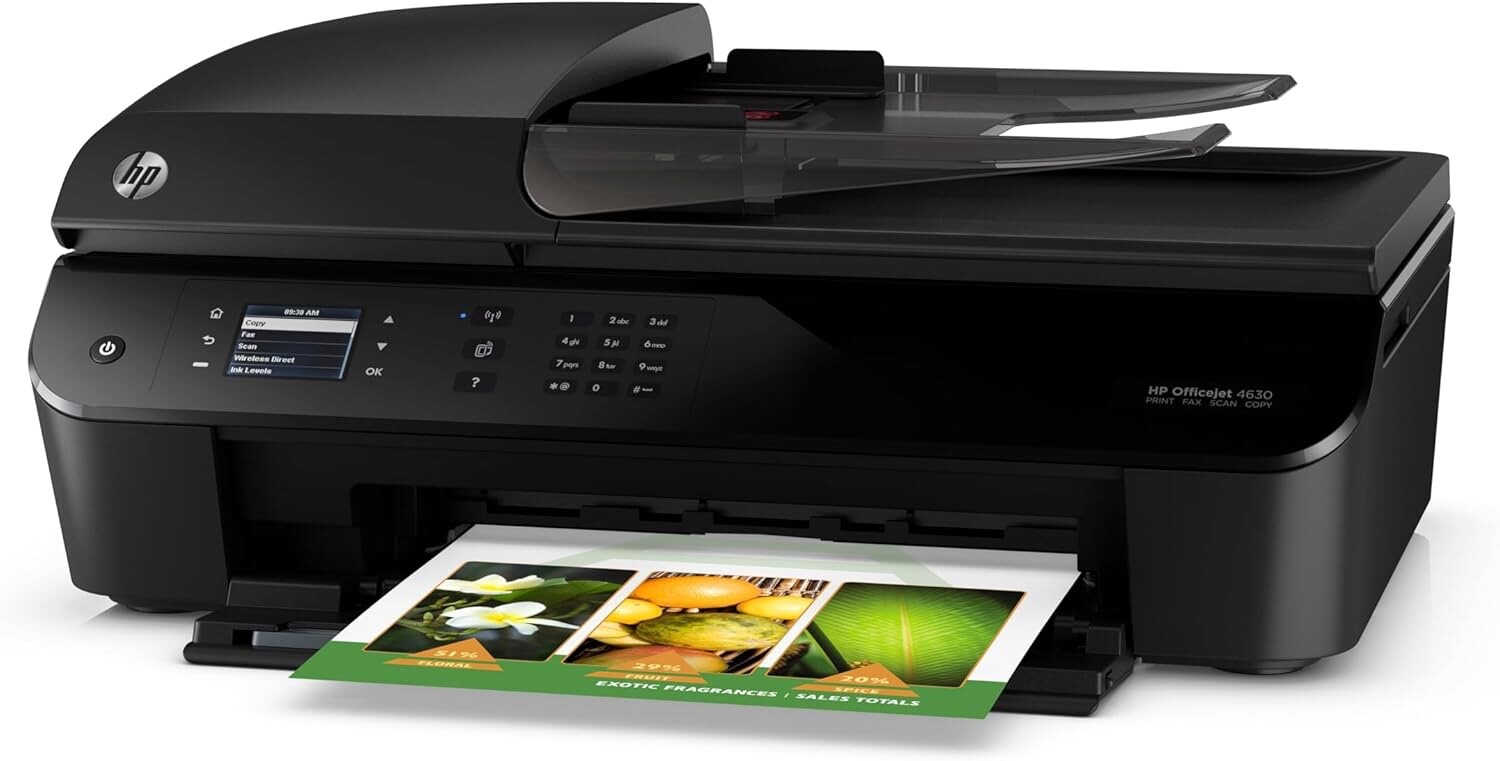 RE_NEWED HP Officejet 4632 All-In-One Inkjet Printer B4L05A