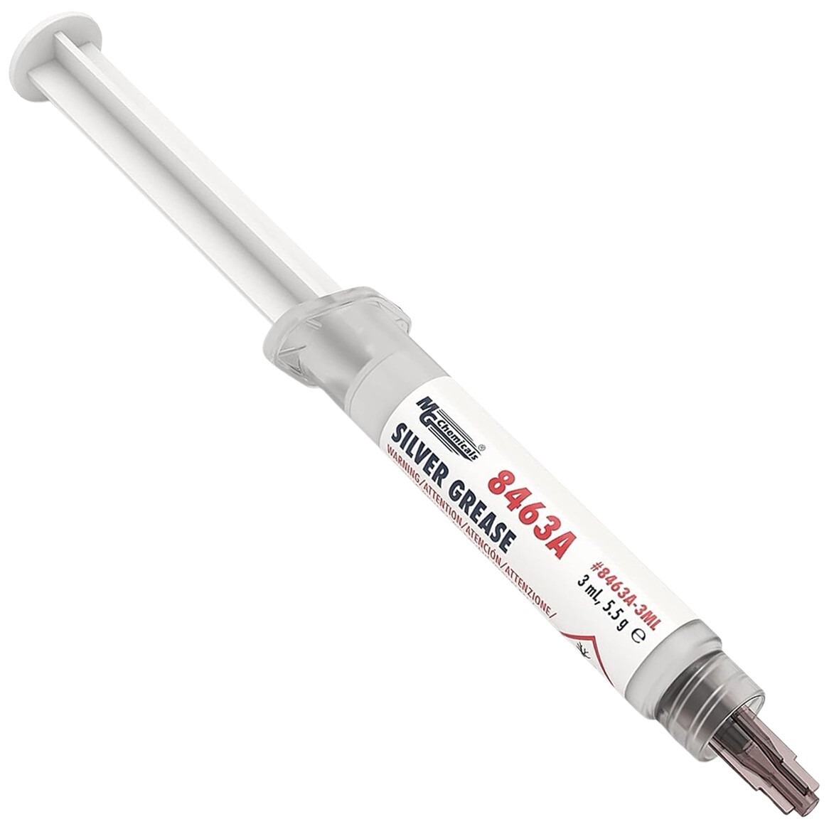 MG Chemicals Silver Conductive Grease, Maximum Thermal Conductivity, 5.5 grams