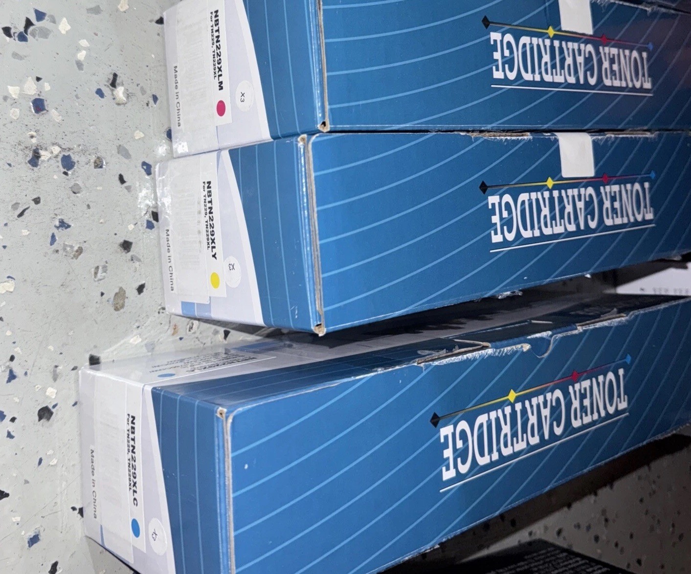 TN229Y  Yield Toner Cartridge -Yellow-Magenta & Free Cyan