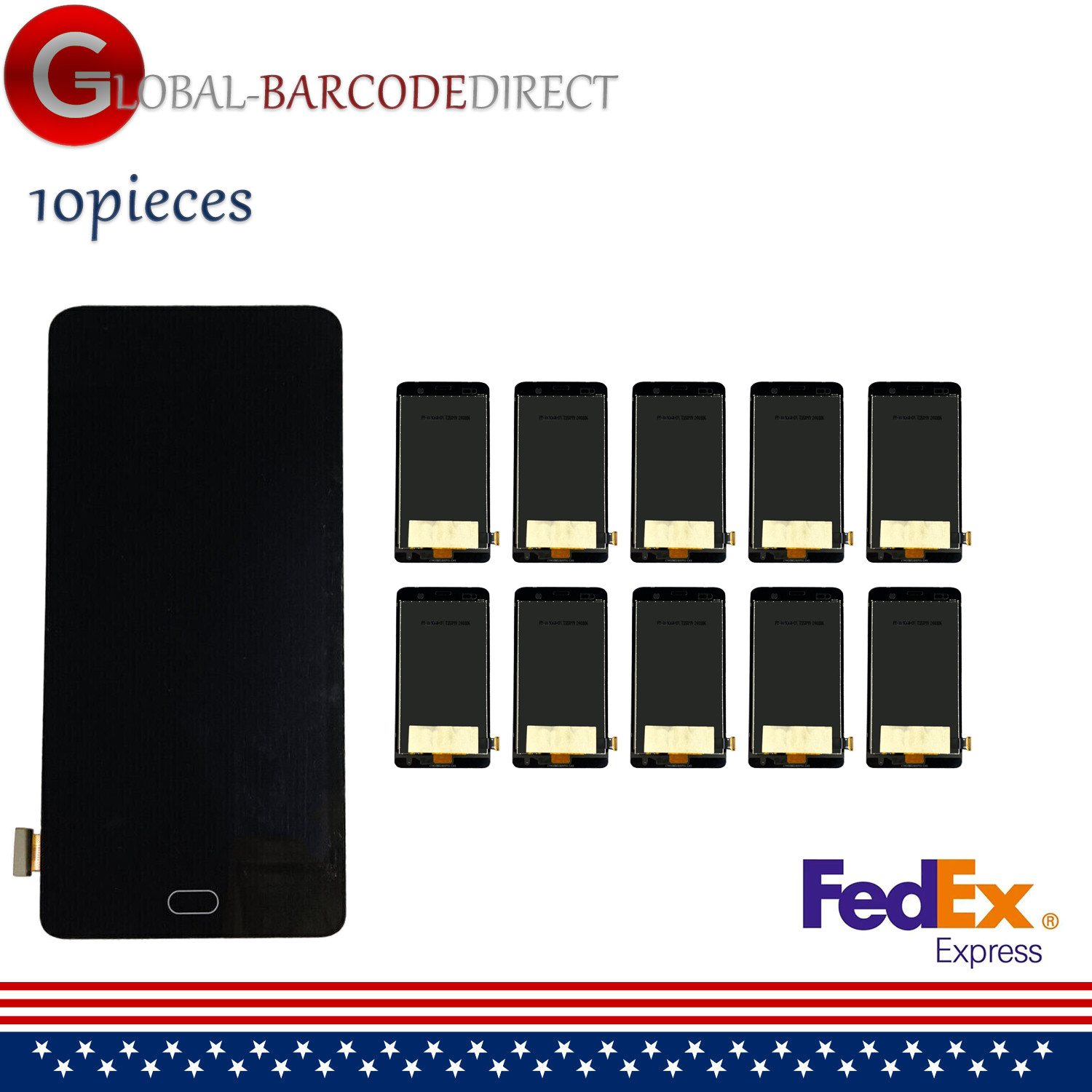 10Pcs For Honeywell CT40 Scanner LCD Module with Touch Screen Digitizer