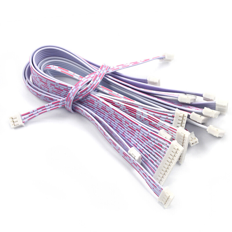 PH2.0 Red and white cables 10 20CM 30 2P/3P/4P/5P/6P-12P cables